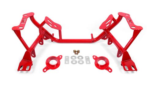 Picture of BMR 96 - 04 Ford Mustang K - Member Standard Version w Spring Perches - Red