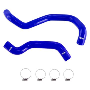 Picture of Mishimoto 2019 Ford Ranger 2.3L EcoBoost Silicone Hose Kit - Blue