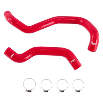 Picture of Mishimoto 2019 Ford Ranger 2.3L EcoBoost Silicone Hose Kit - Red