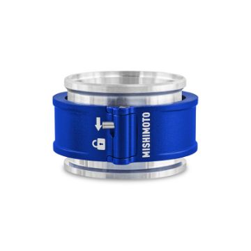 Picture of Mishimoto 2.5in Quick Release Clamp Assembly - Blue