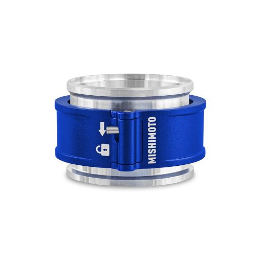 Picture of Mishimoto 2.5in Quick Release Clamp Assembly - Blue