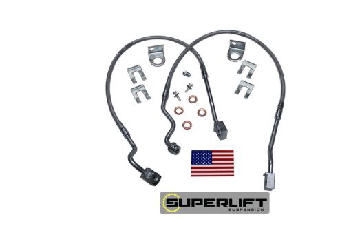 Picture of Superlift 95 - 97 Ford Ranger w 4 - 6in Lift Kit (Pair) Bullet Proof Brakes Hoses