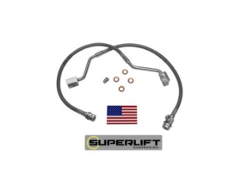 Picture of Superlift 90 - 96 Ford F - 150Bronco w 4 - 6in Lift Kit (Pair) Bullet Proof Brake Hoses