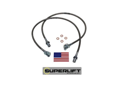 Picture of Superlift 71 - 78 GM PickupBlazerSuburbanwith 8 - 12in Lift Kit (Pair) Bullet Proof Brake Hoses
