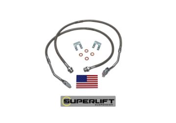 Picture of Superlift 79 - 86 GM PickupBlazerSuburban w 8 - 12in Lift Kit (Pair) Bullet Proof Brake Hoses