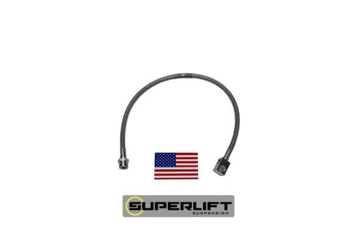 Picture of Superlift 77 - 86 Jeep CJ w 2 - 4in Lift Kit (Single) Bullet Proof Brake Hose