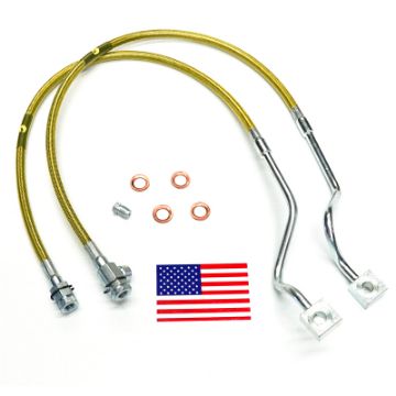 Picture of Superlift 99 - 04 Ford F - 250F - 350 w 4 - 8in Lift Kit (Pair) Bullet Proof Brake Hoses