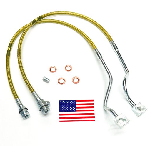 Picture of Superlift 99 - 04 Ford F - 250F - 350 w 4 - 8in Lift Kit (Pair) Bullet Proof Brake Hoses