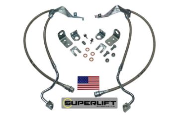 Picture of Superlift 05 - 07 Ford F - 250F - 350 w 4 - 8in Lift Kit (Pair) Bullet Proof Brake Hoses