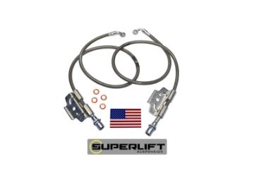 Picture of Superlift 03 - 13 Dodge Ram 25003500 w 4 - 6in Lift Kit (Pair) Bullet Proof Brake Hoses