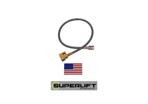 Picture of Superlift 03 - 13 Dodge Ram 25003500 w 4 - 6in Lift Kit (Single) Bullet Proof Brake Hose