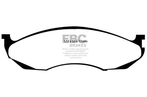 Picture of EBC Brakes Extra Duty Performance Truck and SUV Brake Pads
