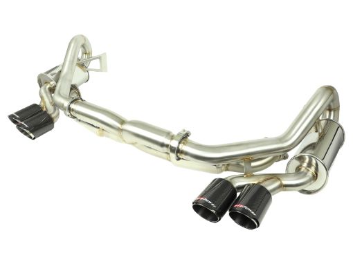 Picture of aFe MACHForce XP 12 - 16 Porsche 911 Carrera H6 - 3.8L SS - 304 Cat - Back Exhaust wCarbon Fiber Tips