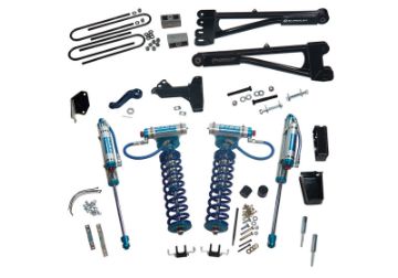 Picture of Superlift 05 - 07 Ford F - 250F - 350 SD 4WD 6in Lift Kit wRepl Radius Arms King Coilovers Rear Shocks