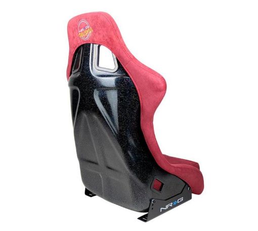 Picture of NRG FRP Bucket Seat PRISMA Edition - Medium (Maroon Pearlized Back)