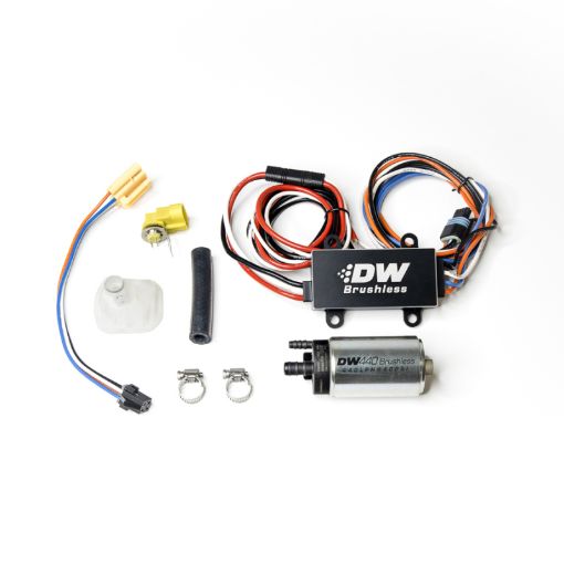 Picture of DeatschWerks DW440 440lph Brushless Fuel Pump SingleDual Controller Install 05 - 10 Ford Mustang GT