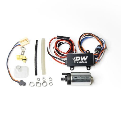Picture of DeatschWerks DW440 440lph Brushless Fuel Pump SingleDual Controller Install 15 Ford Mustang GT
