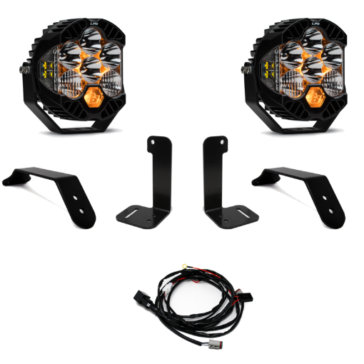 Picture of Baja Designs 2018 Jeep JLJT Dual LP6 Auxiliary Light Kit
