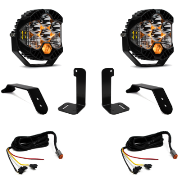 Picture of Baja Designs 2018 Jeep JLJT Dual LP6 Auxiliary Light Kit wUpfitter