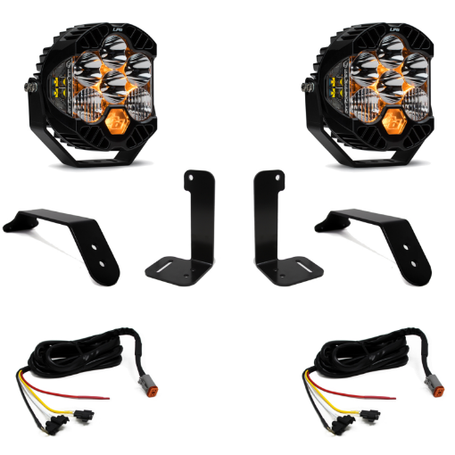 Picture of Baja Designs 2018 Jeep JLJT Dual LP6 Auxiliary Light Kit wUpfitter