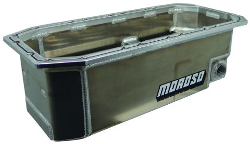 Picture of Moroso AJPE TFX 96TFX 2000TFX 2002 Dragster Wet Sump 7in Aluminum Oil Pan