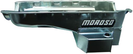 Picture of Moroso Chevrolet Big Block Mark IVGM A Body Road Race Baffled Wet Sump 6.5qt 8in Steel Oil Pan