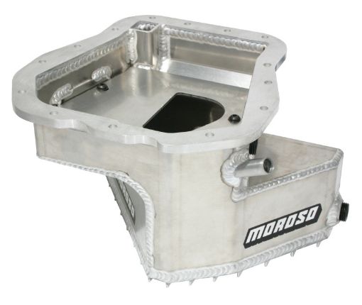 Picture of Moroso Subaru EJ20EJ22EJ25 Road Race Baffled Wet Sump 5qt .125in Thick Aluminum Oil Pan