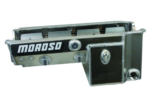 Picture of Moroso Pre - 85 Chevrolet Small BlockDart (w - 16An External Pick Up) Wet Sump 8qt 8.25in Alum Oil Pan