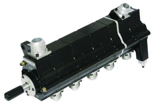 Picture of Moroso Black Series 5 Stage Dry Sump Oil Pump - Left Side - 1.100in Pressure