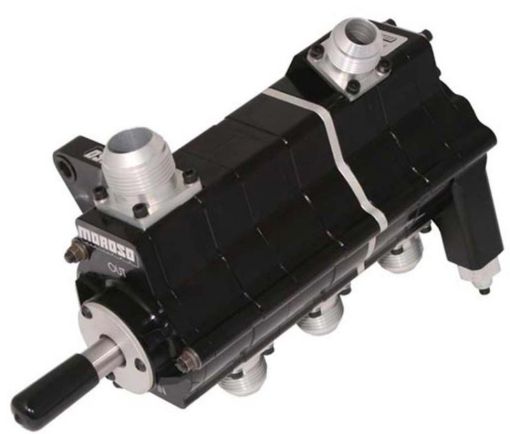 Picture of Moroso Black Series 3 Stage Dry Sump Oil Pump - Left Side - .875in Pressure