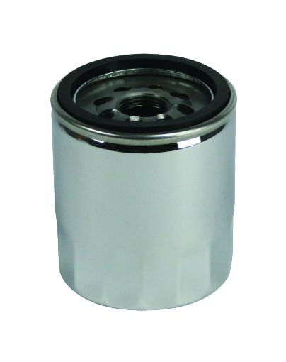 Picture of Moroso 97 - 06 Early GM LS 1316in Thread 3 - 12in Tall Oil Filter - Chrome