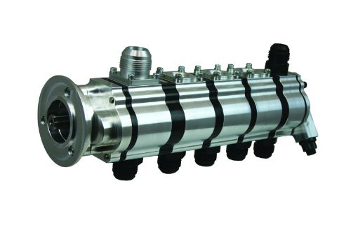 Picture of Moroso T3 Series Alston 5 Stage Dry Sump Oil Pump - Tri - Lobe - V - Band Clamp - 1.200 Pressure