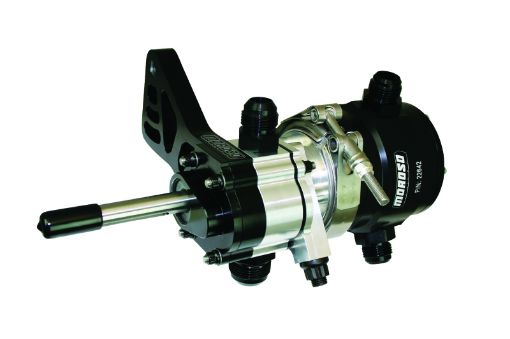 Picture of Moroso Chevrolet Big Block Single Stage External Oil Pump - Tri - Lobe - Left Side - 1.200 Pressure