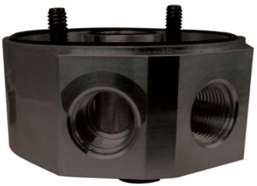Picture of Moroso Chevrolet Big Block Gen VVI Oil Filter Adapter - Oil Cooler