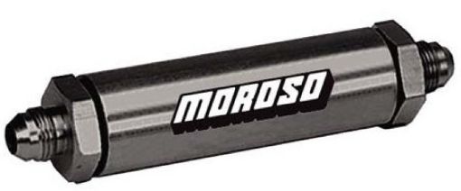 Picture of Moroso Oil Filter - In Line Screened - 12An - Aluminum