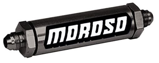 Picture of Moroso Oil Filter - In Line Screened - 8An - Aluminum