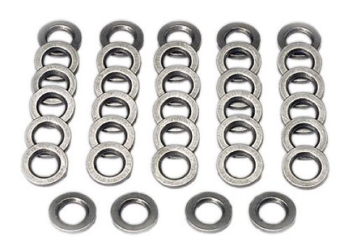 Picture of Moroso Head Bolt Washers - 716in - 4130 Chome Moly - 34 Pack