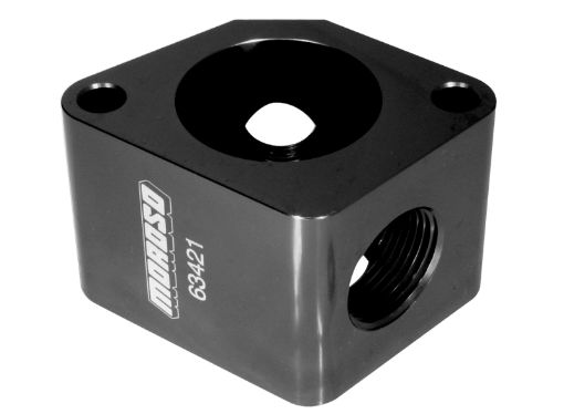 Picture of Moroso Filler Neck Manifold Housing (Use wPart No 63460634616346563466) - Aluminum