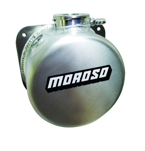 Picture of Moroso Universal Coolant Expansion Tank - Billet Filler Neck - 1.5qt - 3 - 58in