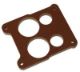 Picture of Moroso Quadrajet Carburetor Spacer - 4 Hole Plenum - 12in - Phenolic