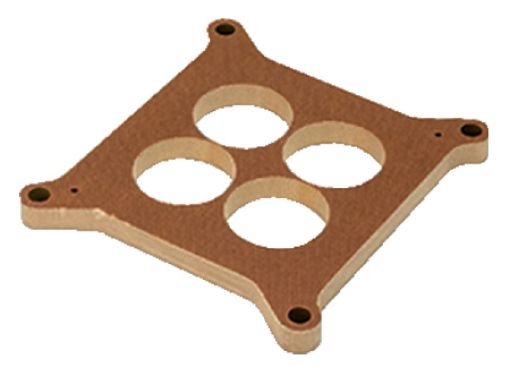 Picture of Moroso 41504160 Carburetor Spacer - 4 Hole Plenum - 12in - Phenolic