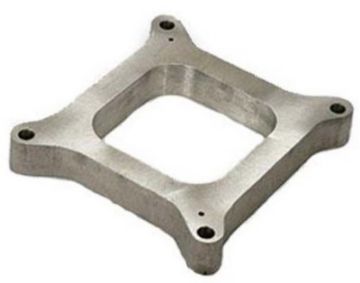Picture of Moroso 41504160 Carburetor Spacer - Open Plenum - 1in - Cast Aluminum