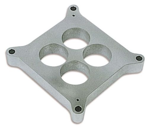 Picture of Moroso 41504160 Carburetor Spacer - 4 Hole Plenum - 1in - Billet Aluminum