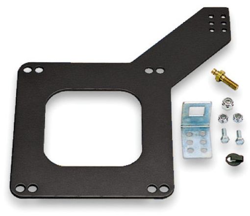 Picture of Moroso Throttle Cable Mount Kit for Holley Carburetors on Late Model GM CarsTrucks