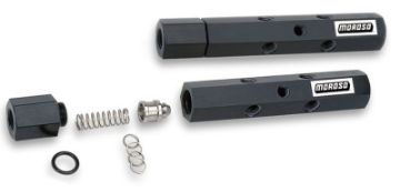 Picture of Moroso Pressure Regulator Fuel Log wShims - 6 - 10psi Adjustment