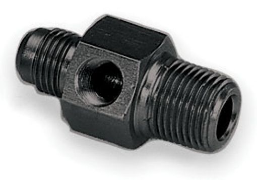 Picture of Moroso Fuel Pressure Gauge Fitting - 38in NPT Male to - 6An Male
