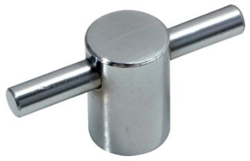 Picture of Moroso Air Cleaner Wing Nut - 12in - 20 Studs - Chrome Plated Steel - Single