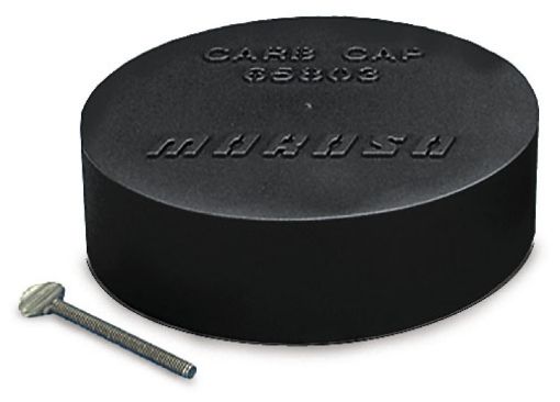 Picture of Moroso Carburetor Cap - Holley 4500 - 7 - 516in Diameter Neck - High Impact Plastic
