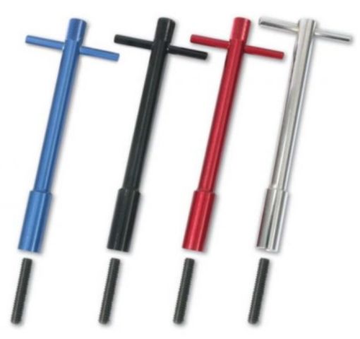 Picture of Moroso Valve Cover Wing Nuts - 14in - 20 x 1 - 38in - Steel - Chrome Plated - 4 Pack