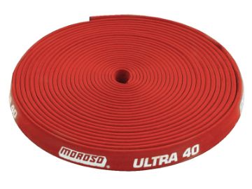 Picture of Moroso Insulated Spark Plug Wire Sleeve - Ultra 40 - 8.65mm - Red - 25ft Roll